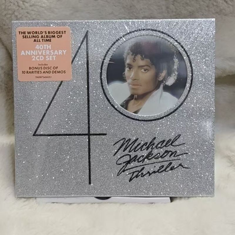 Michael Jackson Michael Jackson Thriller 40 2CD Bộ sưu tập kỷ niệm 40 năm Phiên bản kỷ niệm 5-16-21