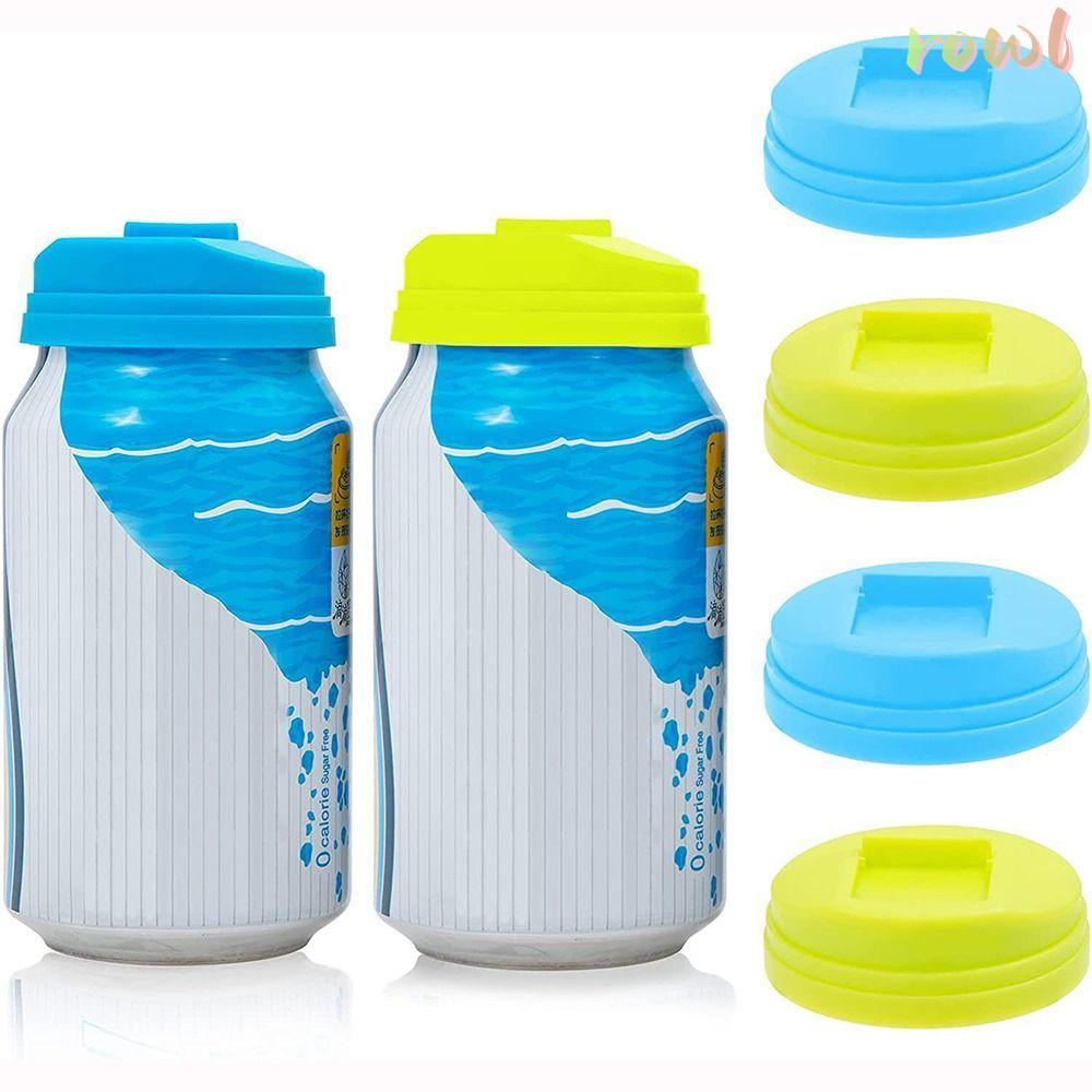 Nắp chai Soda ROWL, Nắp chai có thể tái sử dụng bằng nhựa, Nắp uống nước Fizz Coke Soda có thể bao g