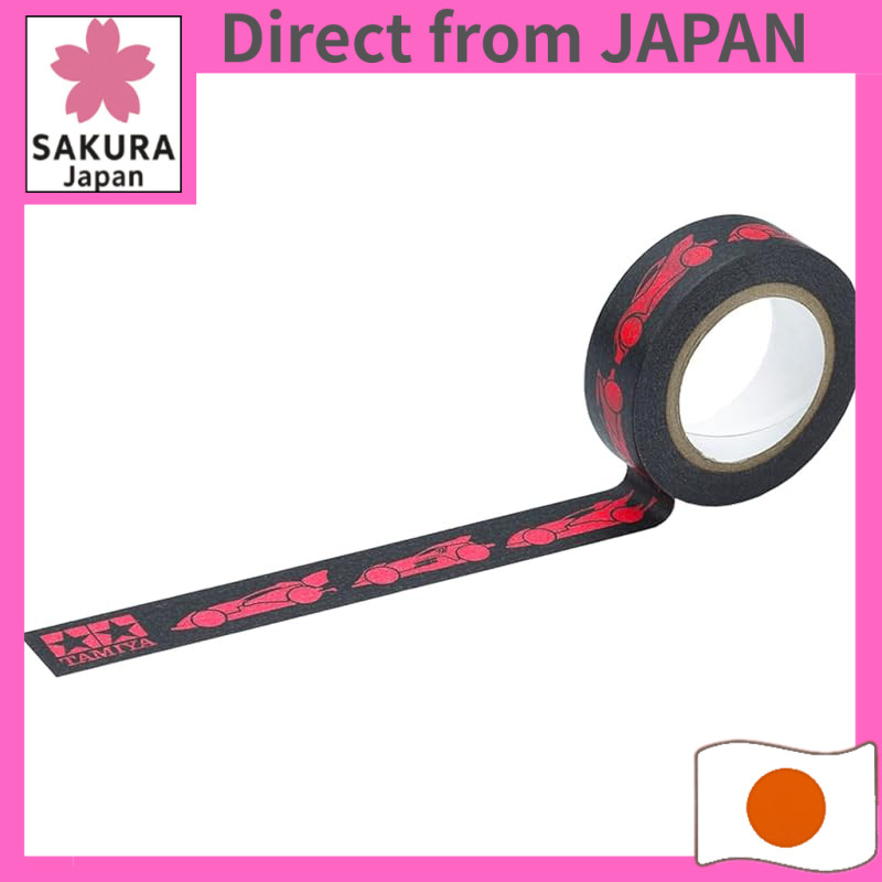 Tamiya Mini 4WD Special Project Full Cowling Mini 4WD 30th Anniversary Multi Tape (15mm width: Black
