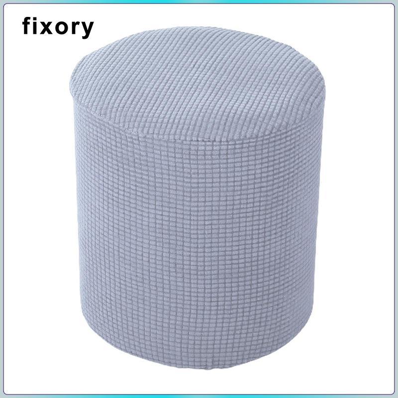 Vòng Ottoman Slipcover Pouf Covers Pouf Ottoman Covers Co Giãn Đáy Co Giãn, Tính Năng Kết Cấu Chất L