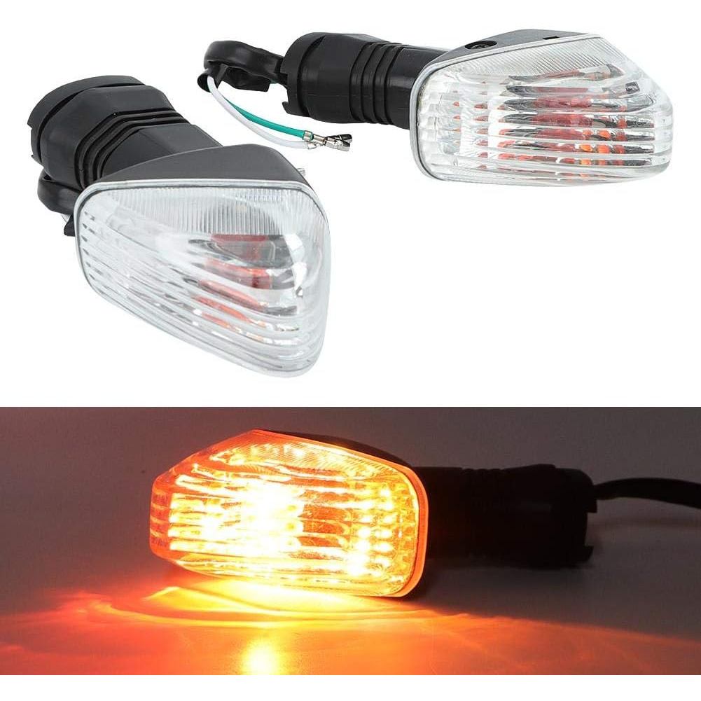 Đèn xoay Akozon 2 Phụ kiện sửa đổi xe máy Đèn xoay cho KAWASAKI NINJA ZX-6R 636 600 ZX-6RR KLE 500 K