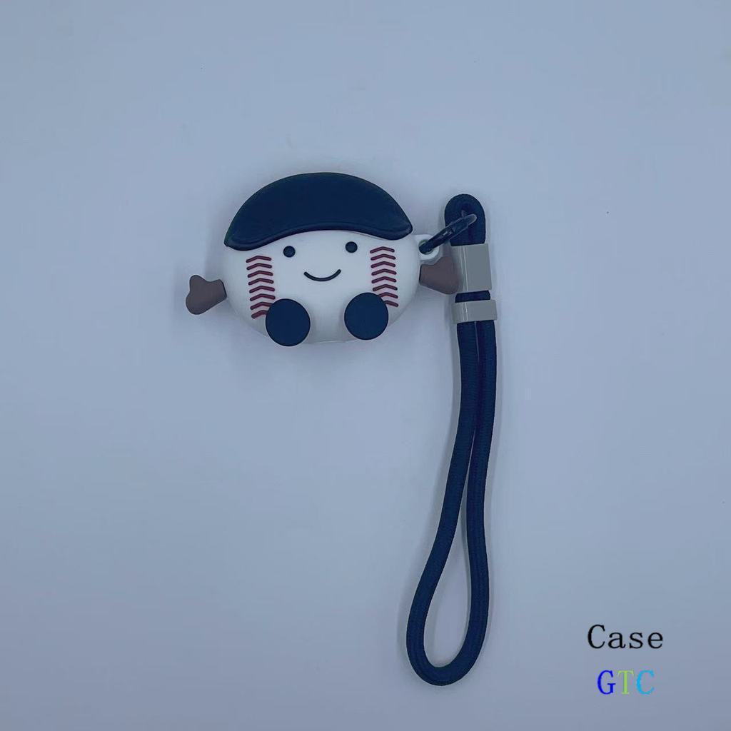 GTC Dành Cho GOOJODOQ J201 J206 J228 J229 Vỏ Tai Nghe & Dây Buộc Họa Tiết tennis Màu Đen