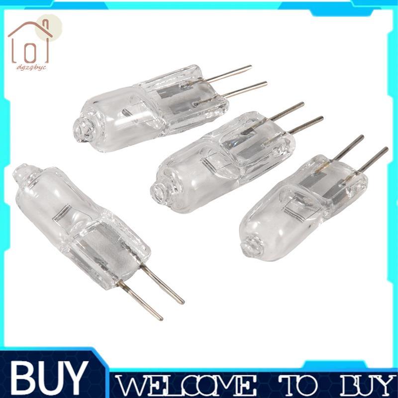 Bóng đèn Halogen đế 12V 20W 2 pin G4 4 miếng trắng ấm