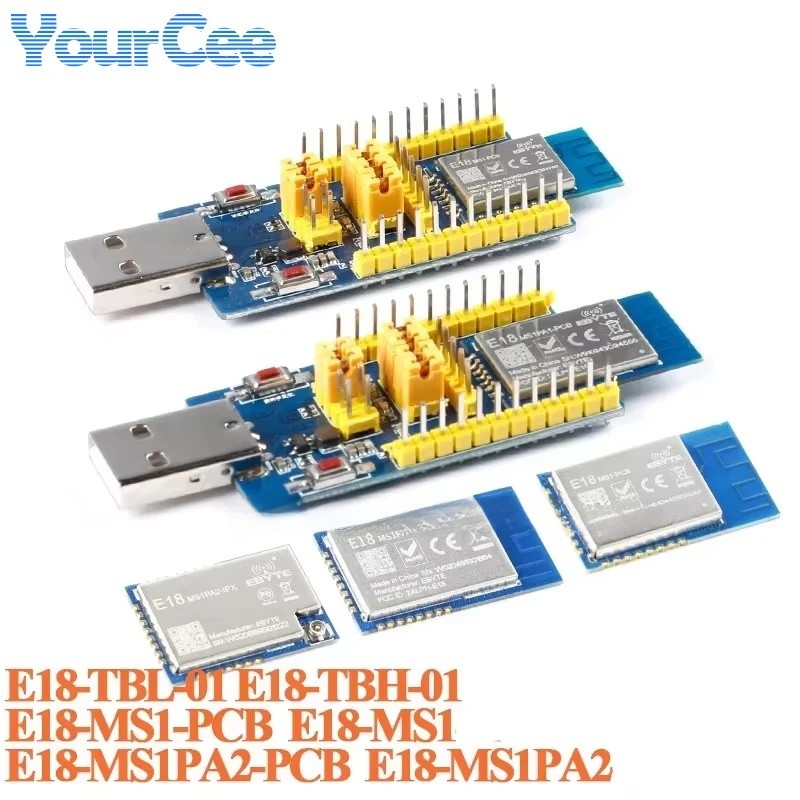 Mô-đun không dây CC2530 Zigbee 2.4 GHz E18-MS1PA2-PCB E18-MS1PA2 EBYTE E18-MS1-PCB CC2530F256 E18-TB