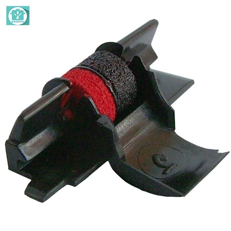 Woedpez 5 Gói Máy Tính Thay Thế Con Lăn Mực Đỏ Và Đen IR-40T Cho CASIO FR 2550