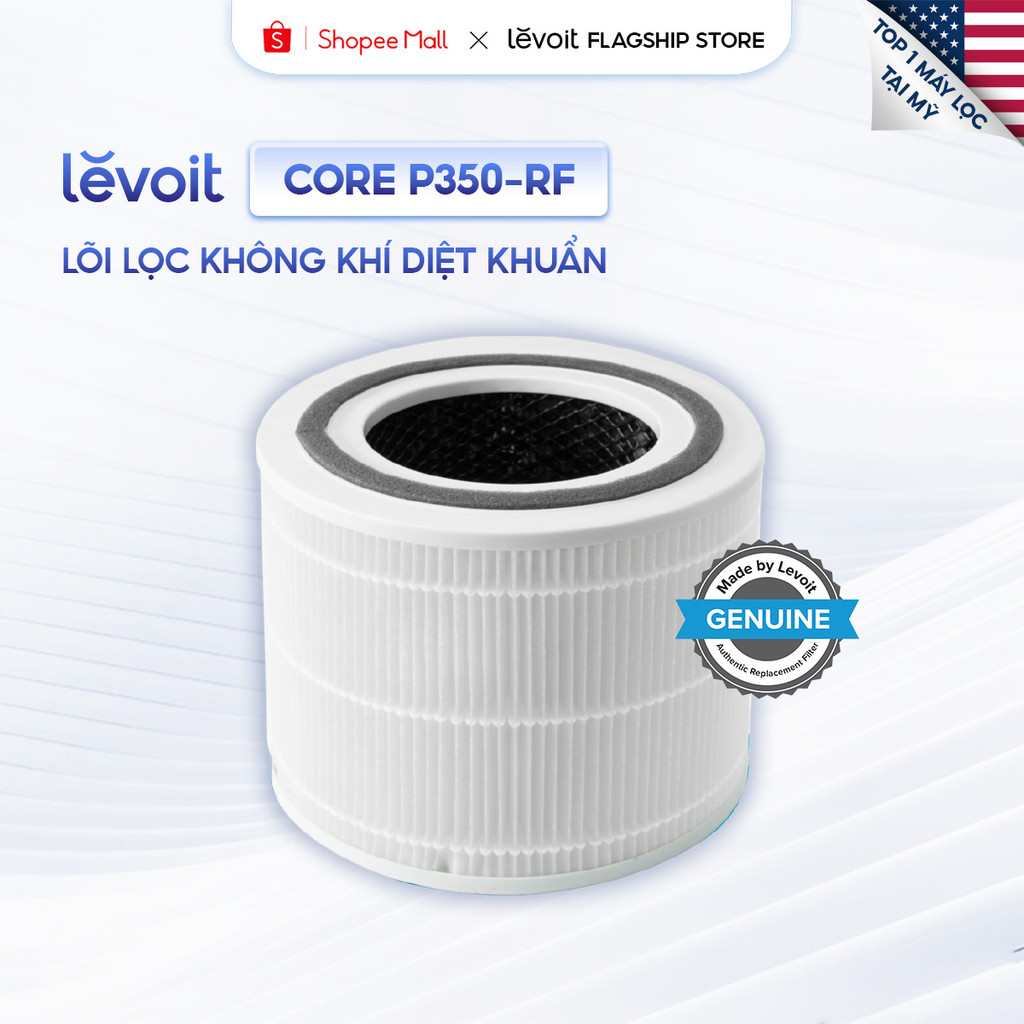 Lõi Lọc Không Khí Chính Hãng Cho Máy Lọc Không Khí Levoit Core P350 | Lọc Bụi Mịn - Khử Mùi Thú Cưng