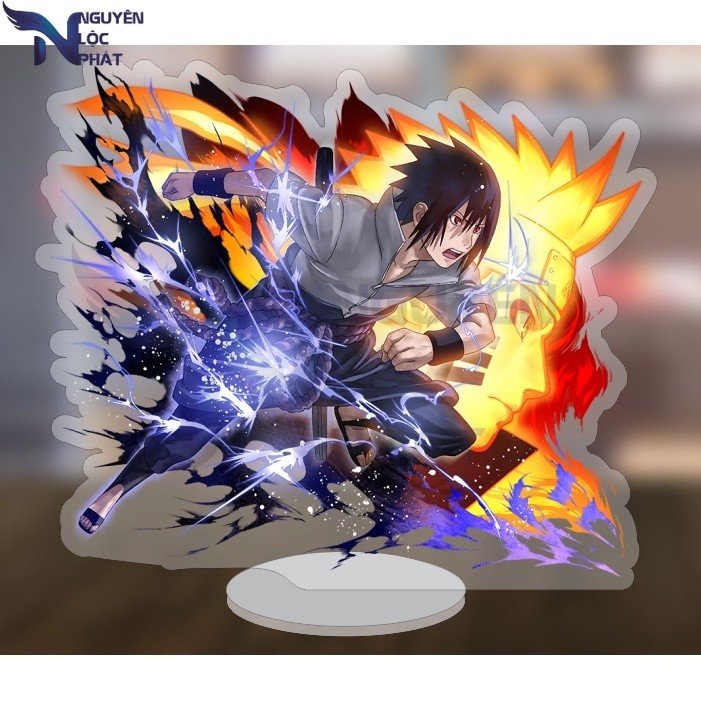 Mô hình standee truyện tranh Naruto Shippuden ngầu 5cm/10cm/15cm