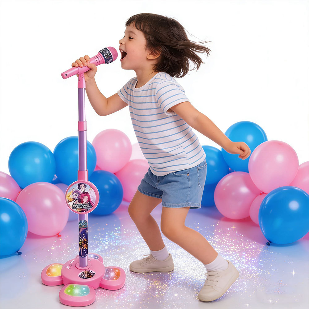 KPOP Demon Hunters Music Microphone – Kids Toy Light-Up Singing Gift