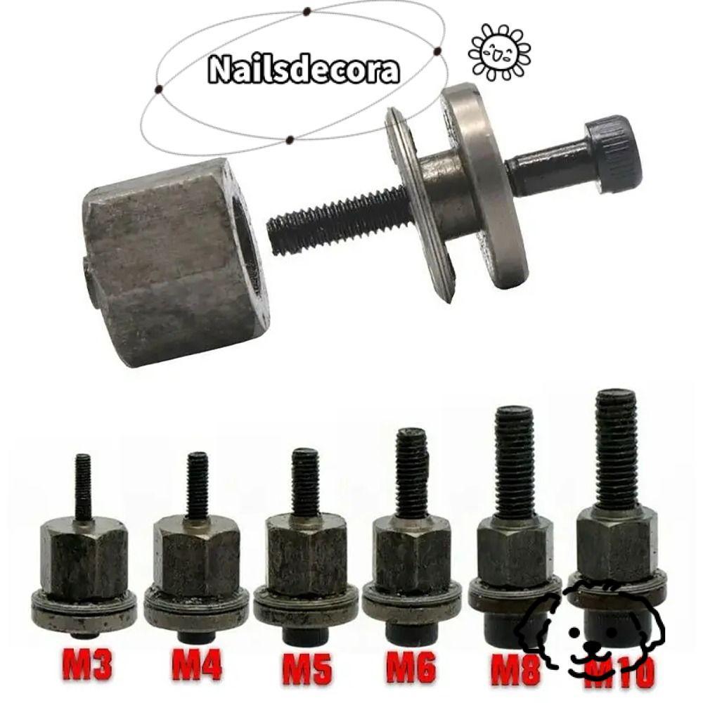 NAILS 1 Chiếc Đai Ốc Đinh Tán Tay, Mandrel Staple Lắp Đặt Dễ Dàng Công Cụ Đinh Tán Bằng Tay, Bộ Chuy