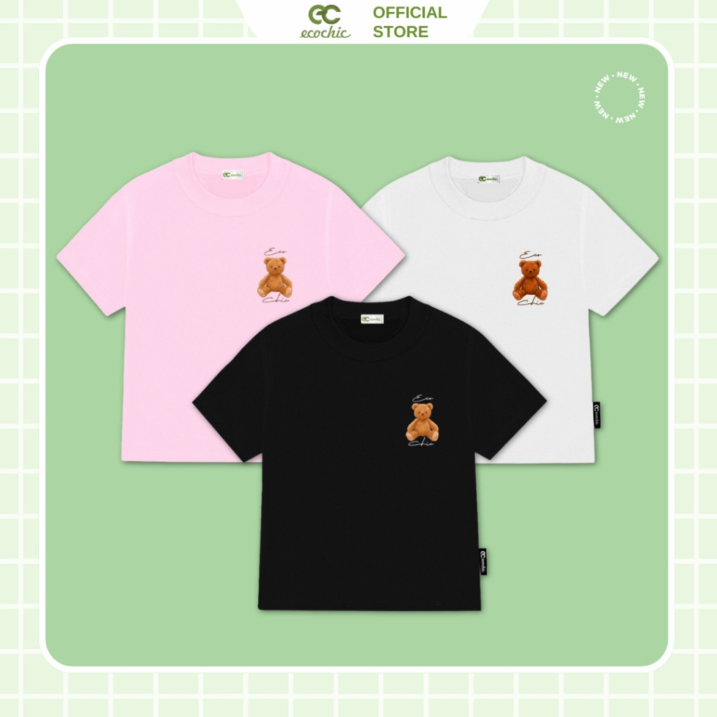 Áo Thun Baby Tee Local Brand SIMPLE TED ECOCHIC Chính Hãng Form Rộng Phông Nam Nữ Unisex Oversize 10