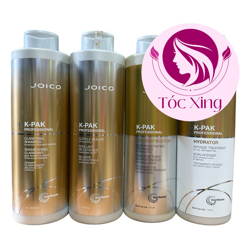 Bộ phục hồi 4 bước JOICO K PAK HAIR REPAIR System 1000mlx4 <TXQ>