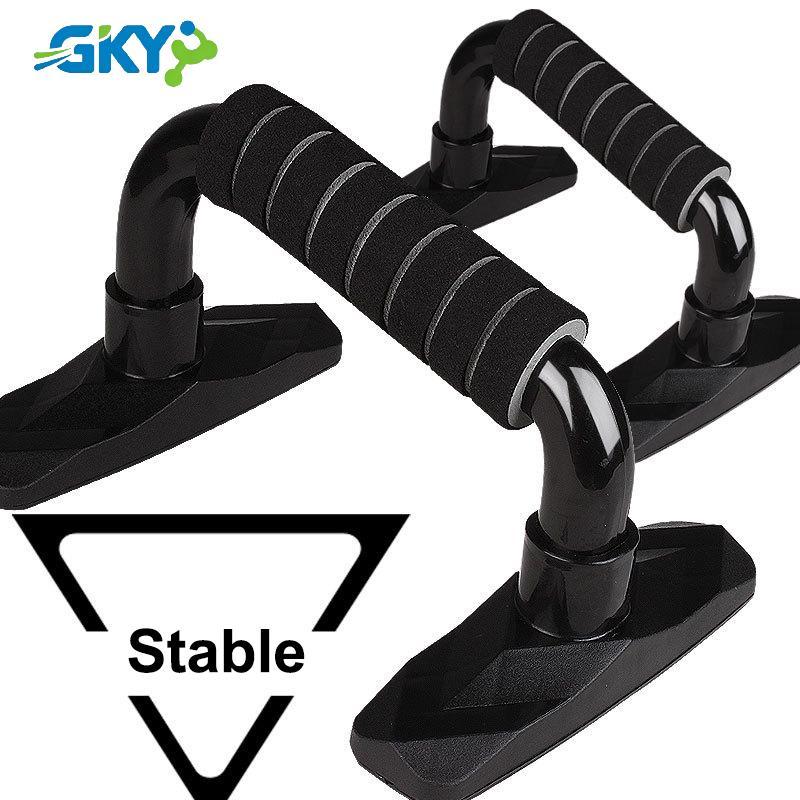 GKY 2 Chiếc Push Up Bar Push Up Stands Tay Cầm Xốp Đẩy Lên Tay Cầm Chống Trượt Ngực Thiết Bị Tập Thể