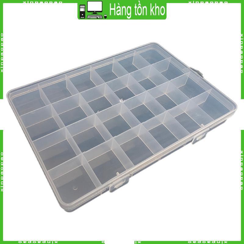 XI Nhựa Tổ Chức Hộp Bảo Quản Hộp 24 Ngăn Lưới Divider Cho Trang Sức 24 Ngăn Lưới Divider Cho Jewelr