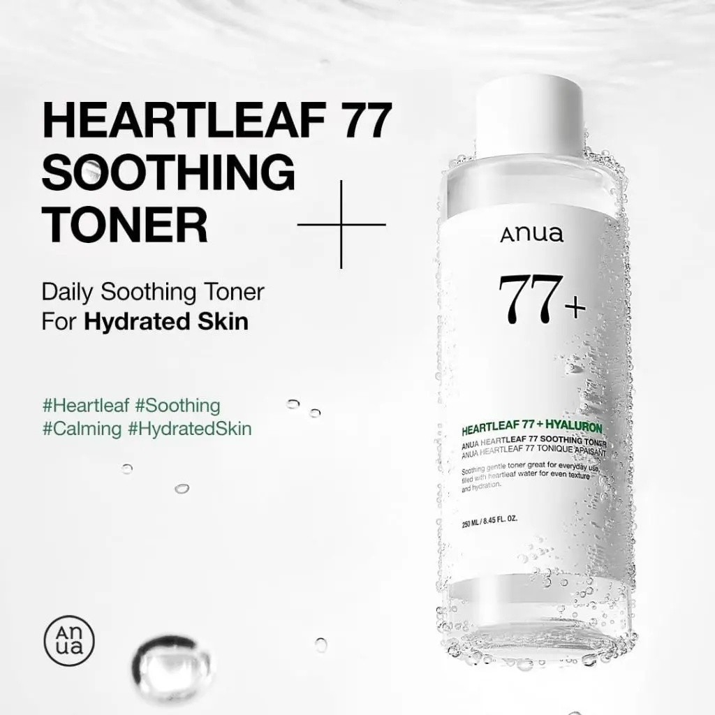 Nước Hoa Hồng Anua 77% Hàn Quốc – Toner Bán Chạy Cho Da Dầu Mụn 250ml-AU4