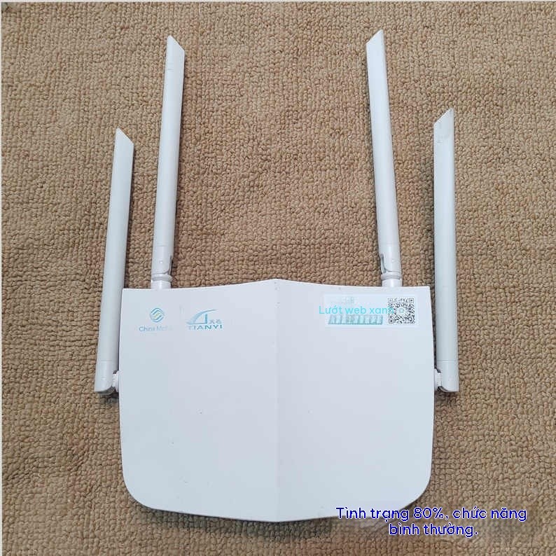 Bộ phát wifi 6 Router WiFi 6 Tianyi TY-301 AX1800 Mesh Gigabit hiệu năng mạnh mẽ, hỗ trợ Mesh, phát sóng ổn định hàng cũ | BigBuy360 - bigbuy360.vn