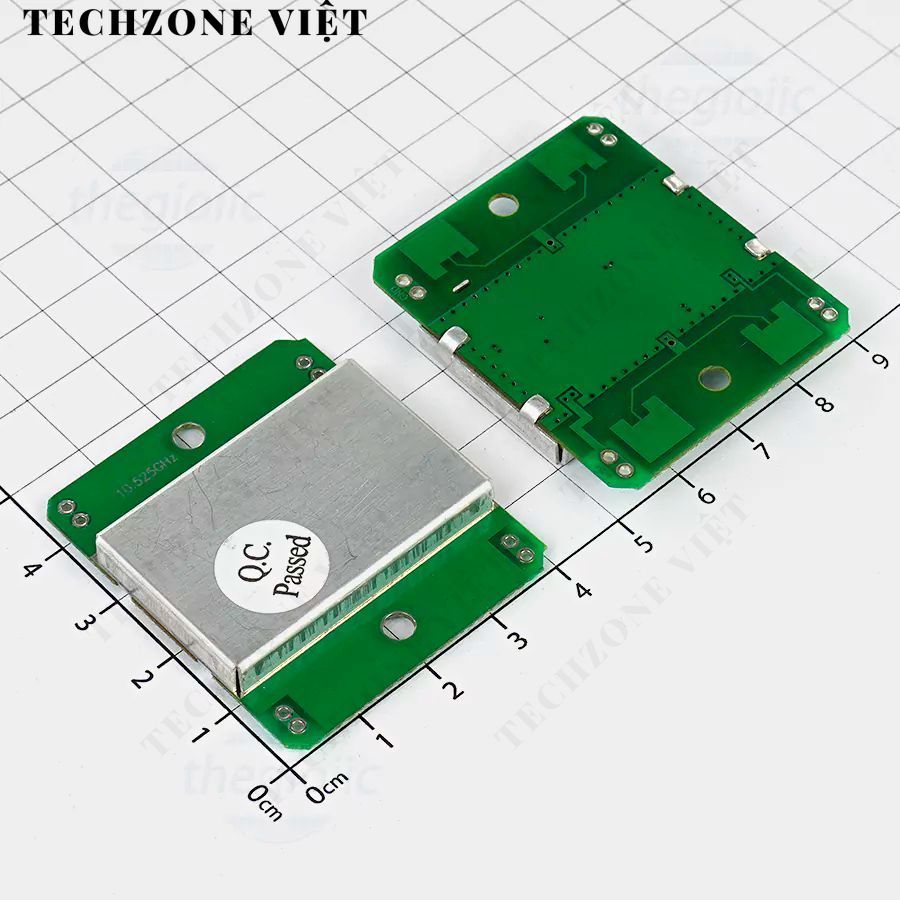 HB100 Cảm Biến Vật Cản Radar 10.525 GHz TechZone Việt