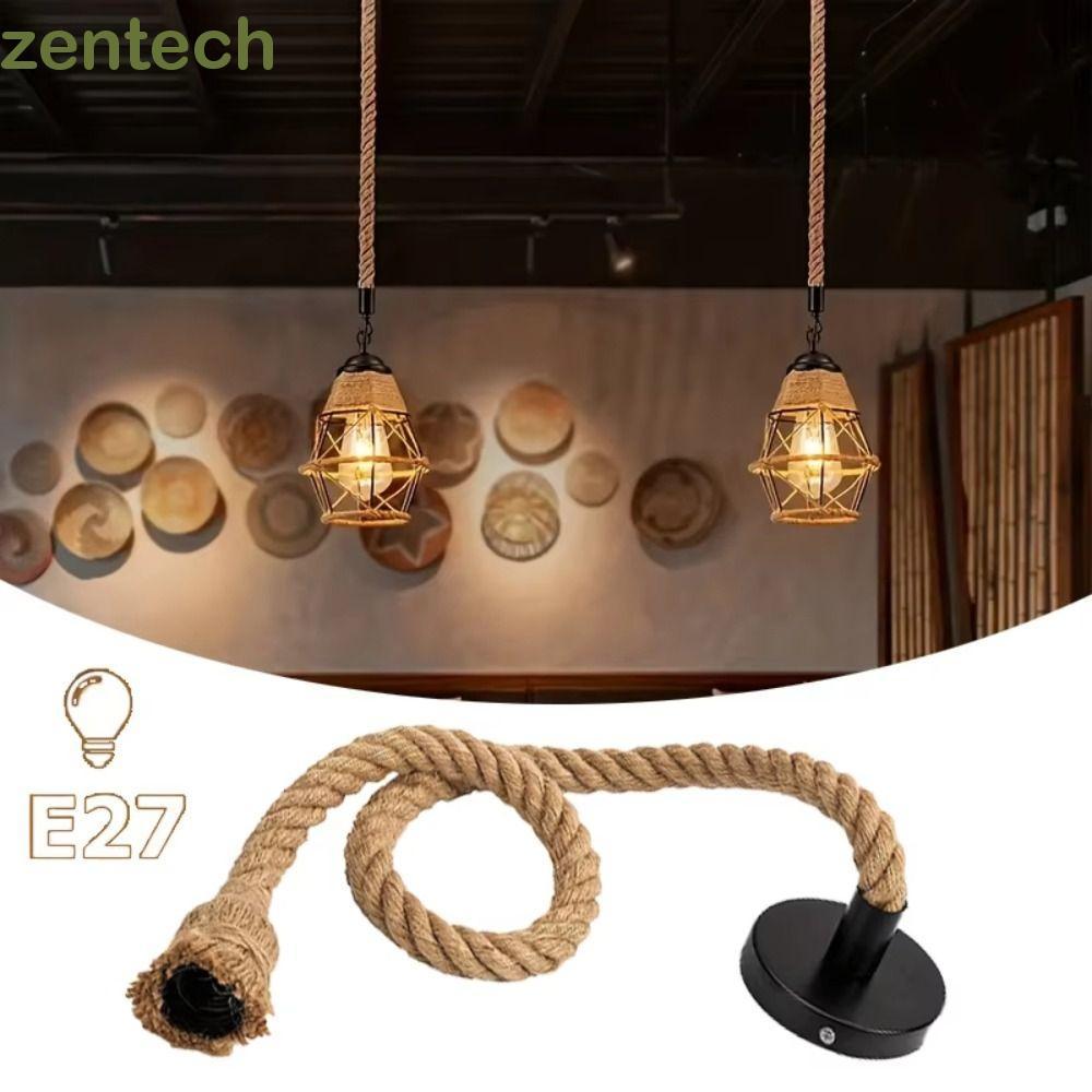 ZENTECH​ Đèn dây, Đèn chùm bóng đèn Edison cổ điển sáng tạo, Đèn trang trí bền tối giản Edison Bóng 