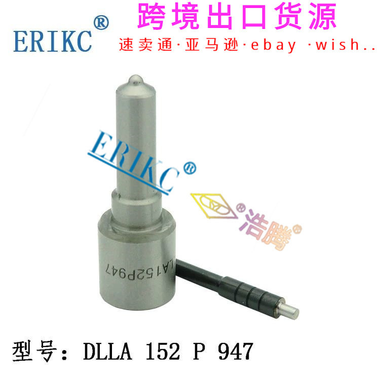 Vòi phun nhiên liệu ô tô ERIKC dlla152p947 Vòi phun lắp đặt nhiên liệu điện đường ray Diesel DLLA152
