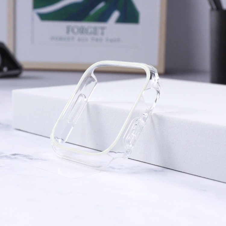 Ốp lưng đồng hồ PC đầy màu sắc phát sáng cho Apple Watch Series 3 / 2 / 1 38mm