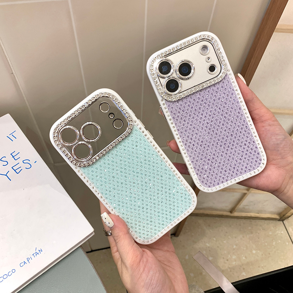 Vải Tweed Sang Trọng Cho iPhone iPhone iPhone 17 Pro Max iPhone 17 Pro iPhone 17 iPhone 17 Air iPhon