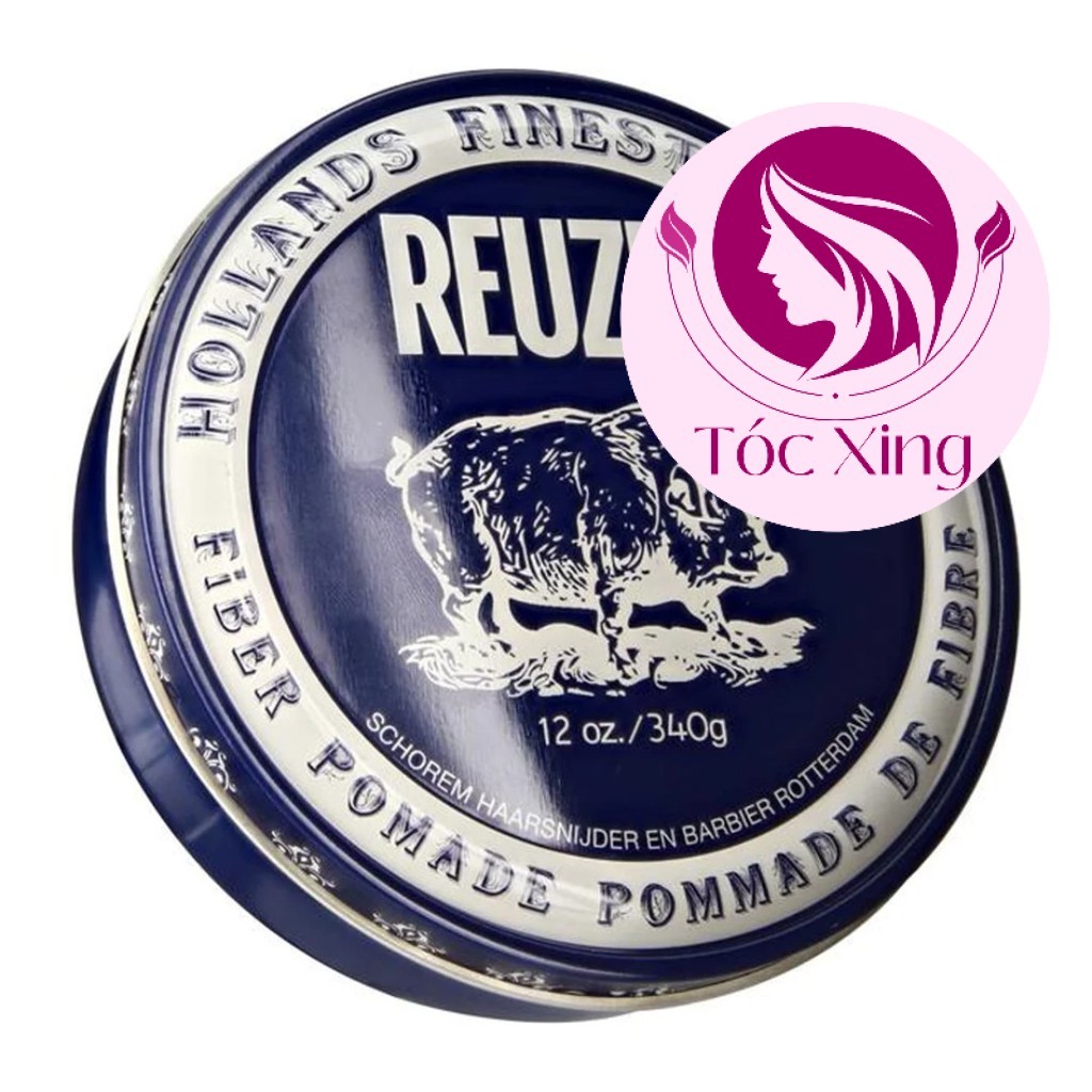 Sáp giữ nếp cứng độ bóng mờ Reuzel Fiber Pomade TXQ
