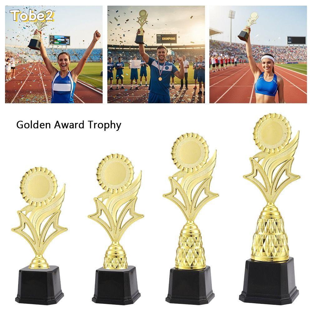 TOBE2 Winner Award Trophy, 23 / 26 / 29 / 31 CM Golden Color Golden Award Trophy, Reward Trophy Mode