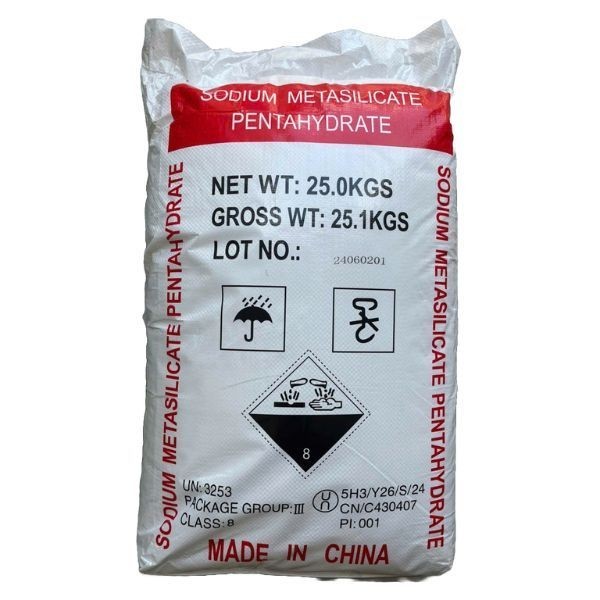 Phân Natri Silicat - Na2SiO3 – Sodium Metasilicate Pentahydrate bao 25kg - Lá Xanh - Phát Triển Toàn