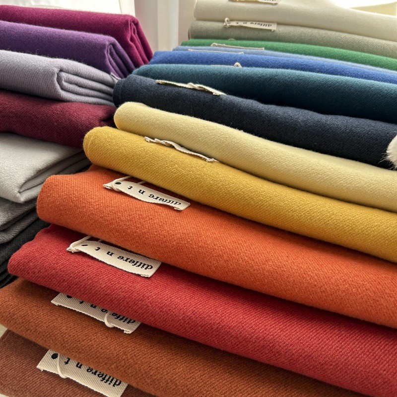 Khăn choàng cổ trơn Different tone màu Neutral chất Cashmere dạ len mềm mịn Khăn len quàng cổ mùa thu đông nam nữ | BigBuy360 - bigbuy360.vn