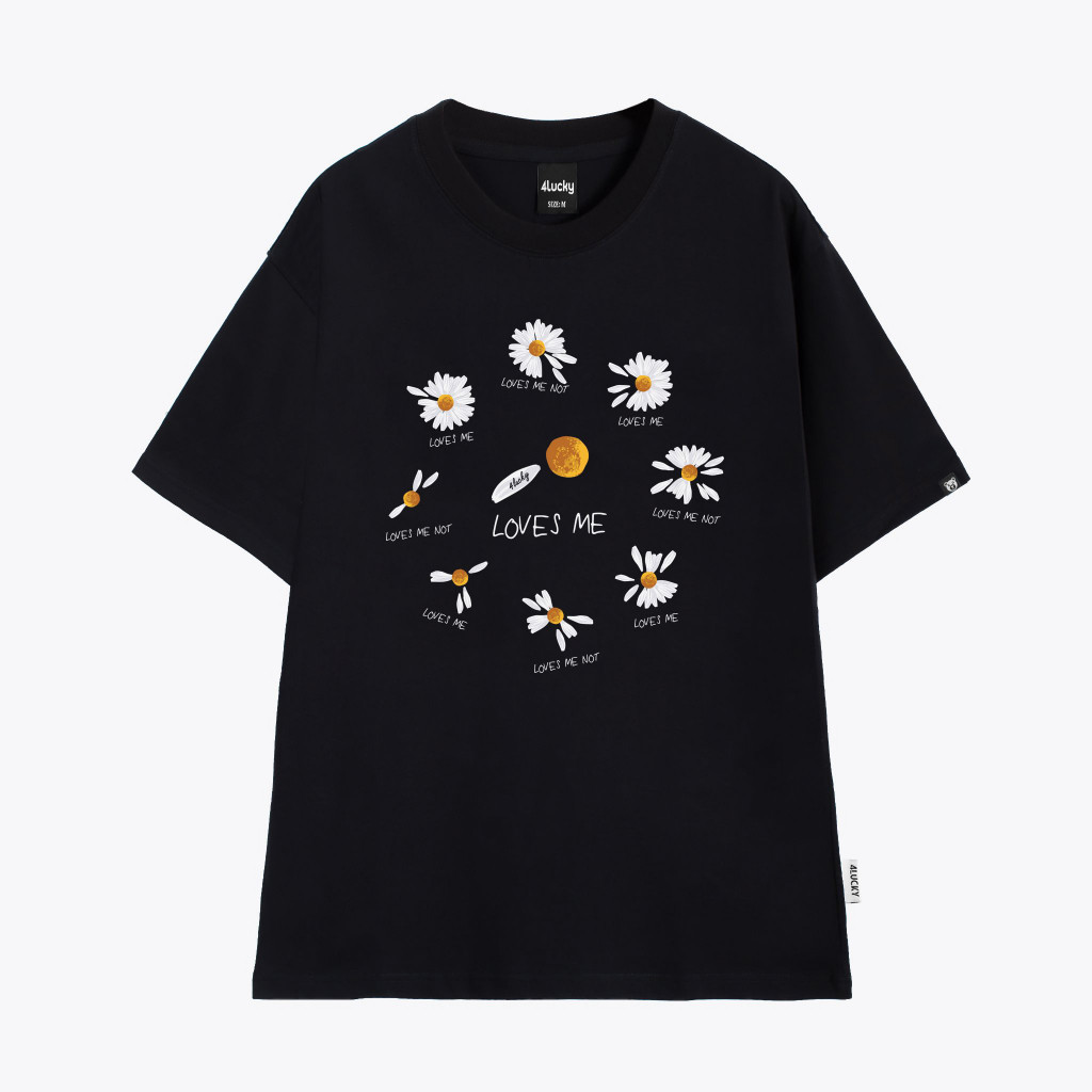 Áo Thun Unisex Nam Nữ 4Lucky 6047 - Form Rộng Oversize Streetwear