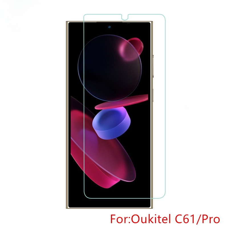 Dành Cho Oukitel C69 C68 Plus C65 C62 C61 C60 C59 C58 C57 Pro C57S C53 Kính Cường Lực Trong Suốt 9H 
