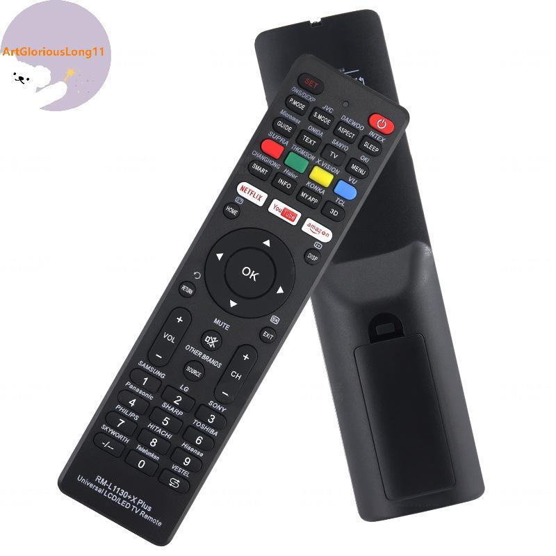 ArtGloriousLong Universal RM-L1130 + X Điều khiển từ xa thay thế cho tất cả các thương hiệu TV truyề