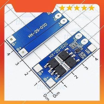 HX-2S-D20 Mạch Sạc Pin 18650 2 Viên 2S 20A Có Bảo Vệ IoT Maker 90