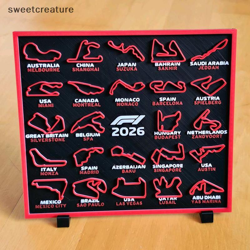 # sweetcreature # 2026 Formula 1 Lịch F1 Có Chân Đế Đua Lịch Để Bàn Trang Trí Văn Phòng Tại Nhà Tran