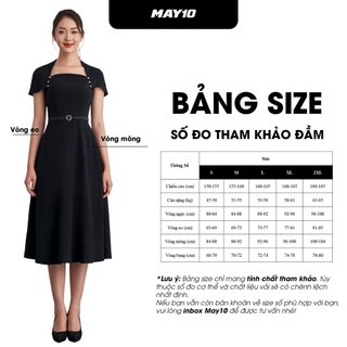 Đầm nữ May 10 mã 050223215BS-T