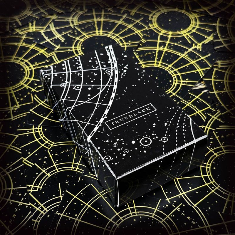 Tarot đen thật tarot đen thật tarot Board Game Card taluo Đẹp Mịn Oracle Classic 26.5.13