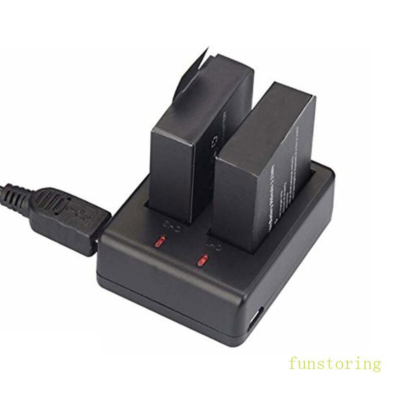 Bộ sạc vui nhộn cho máy ảnh EKEN SJ4000 H9R Sạc hai pin cùng một lúc