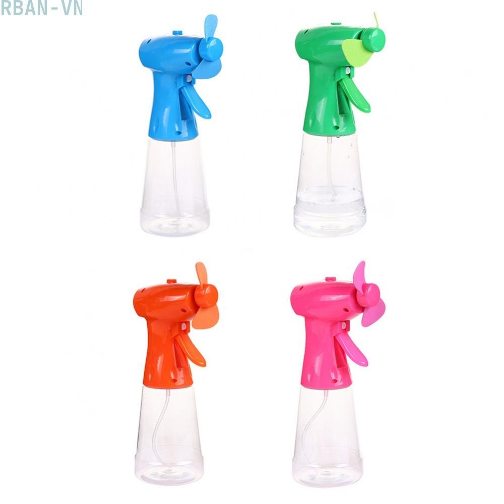 Battery Powered Mist Fan Battery Operated Handheld Design For Hot Summers