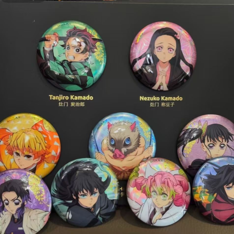 Ruix X Demon Slayer Thứ Hai Bom Khớp Hàng Hóa Fu Nezuko Tanjiro Thanh Hayako Tự Chế Huy Hiệu