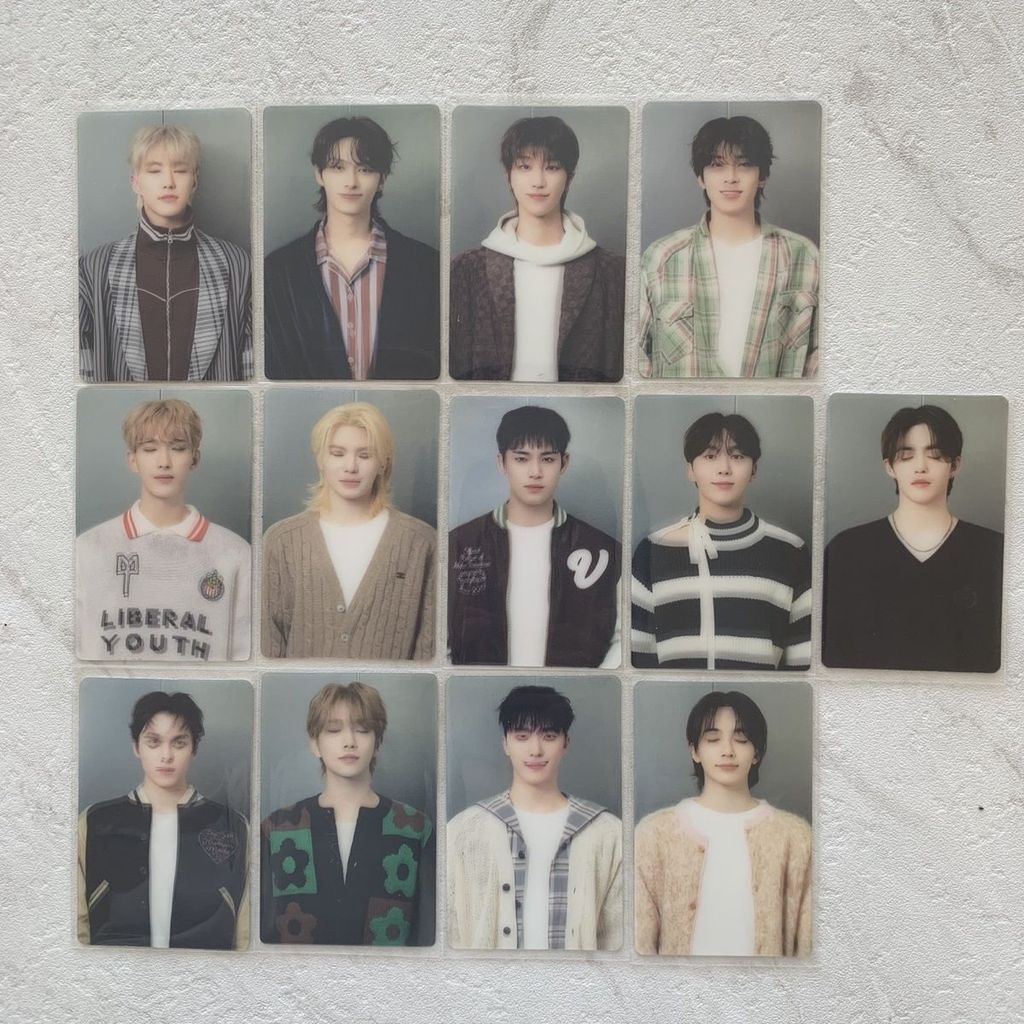 Seventeen carat ngẫu nhiên 2024 carat đảo đổi thẻ sản phẩm chính hãng