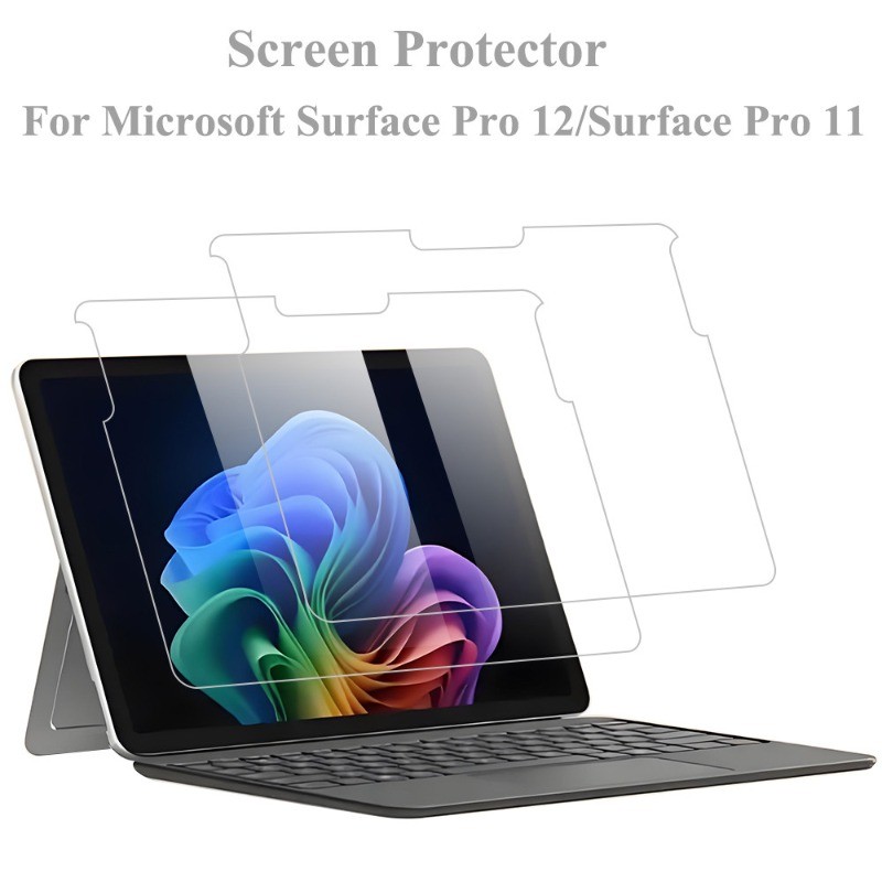 1-2 Chiếc Phim Kính HD Cho Surface 3 7 7 + GO GO2 GO3 GO4 Pro 10 3 4 5 6 7 8 9 X 12 10.5 13.0 12.3 1
