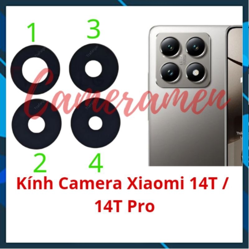 Kính Camera Xiaomi 14T / 14T Pro ( Có Sẵn )