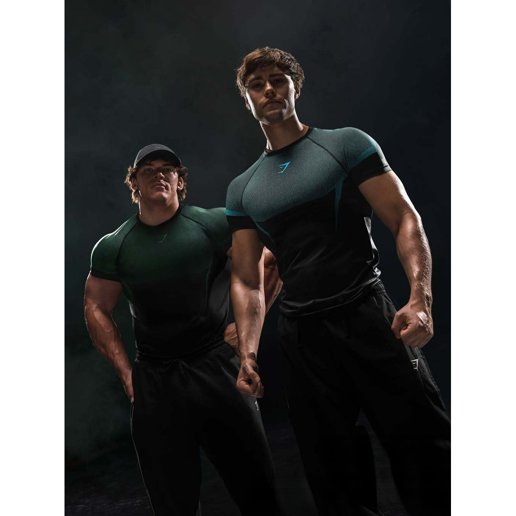 Gymshark Onyx5.0 quần nam thể thao, thiết kế liền mạch màu mới, phù hợp với áo thun co giãn