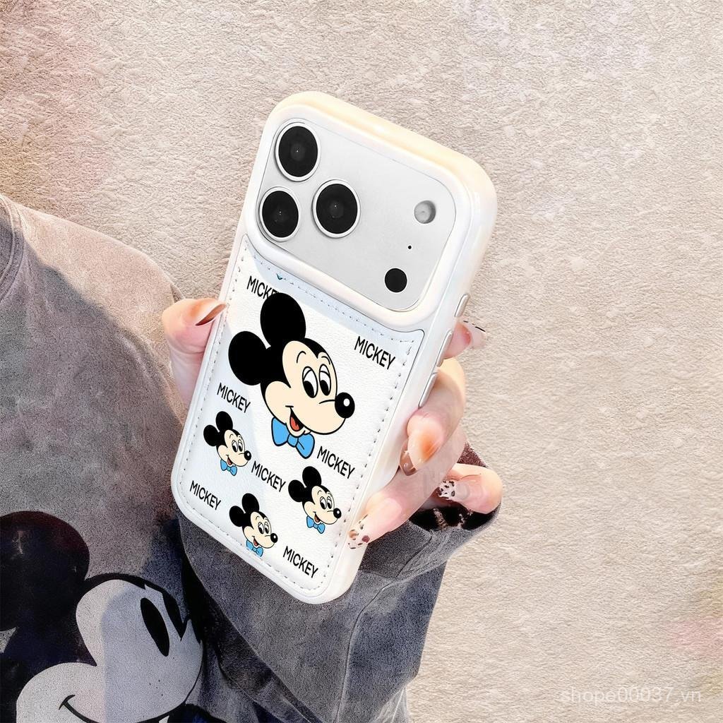 Nơ Xanh Chó Nơ Mickey Cho IPhone 14 16 15 17 12 13 11 13PRO 12PRO 17PROMAX 15PROMAX 13PROMAX 17AIR 1