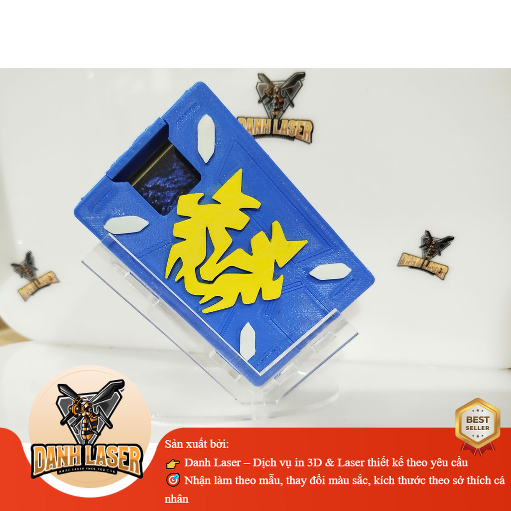 Hộp Đựng Thẻ ATM Kamen Rider Ryuki Đa Năng In 3D Kamen Rider Taiga ( Tiger )