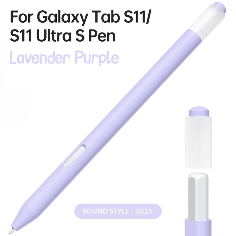 Ốp Silicon Nhiều Màu Sắc Cho Samsung Galaxy Tab S11 S11Ultra S-Pen Mềm Chống Trơn Trượt Bảo Vệ Bút C