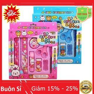 BỘ DỤNG CỤ HỌC TẬP 9 MÓN CHO BÉ