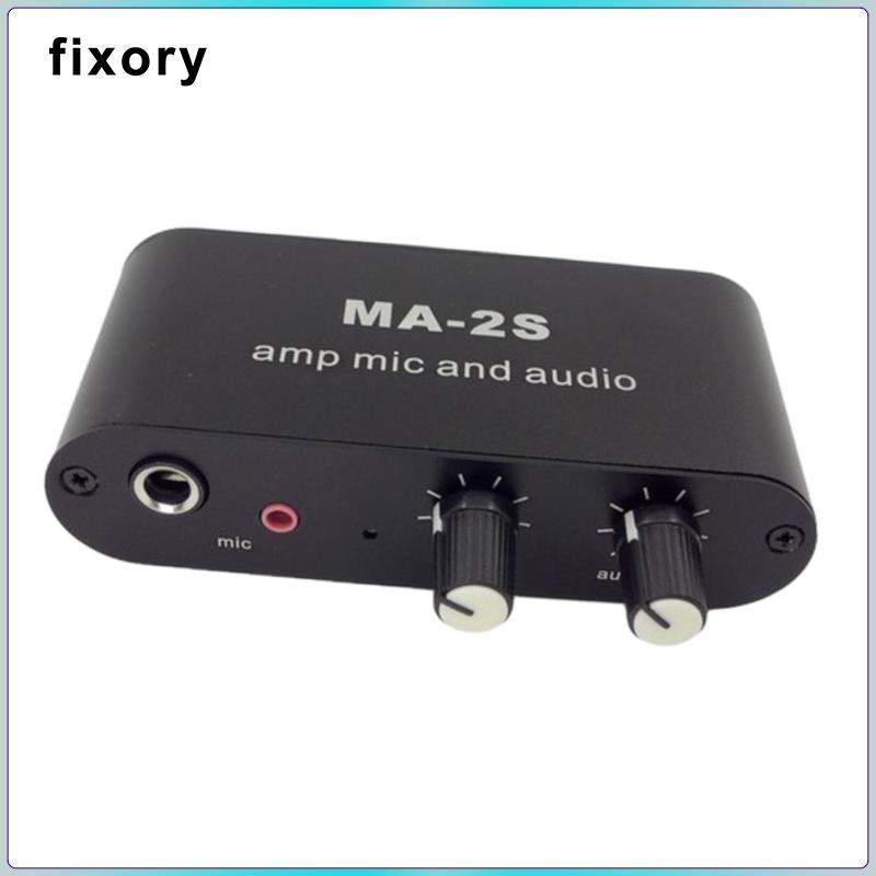 Bộ khuếch đại micro ngưng tụ Micro động Micrô Preamp để ghi âm phòng thu Podcast Hiệu suất sân khấu 