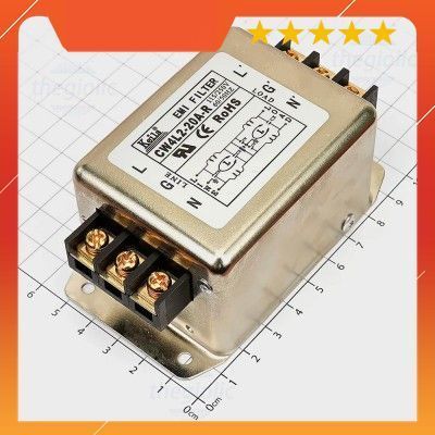 CW4L2-20A-R Bộ Lọc Nguồn 1 Pha 20A 115/250V IoT Maker 90
