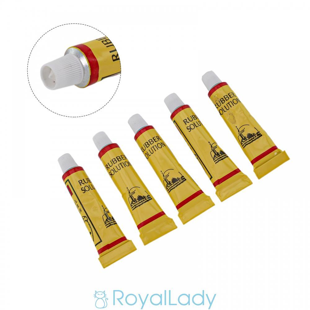 #ROYALLADY#Motorcycle Tire Patch Adhesive Glue 5 Pack for Quick Repairs and Maintenance