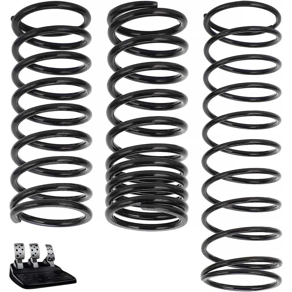 3 Chiếc Hoàn Chỉnh Bàn Đạp Trở Lại Lò Xo Bộ Nâng Cấp Mod Cho Logitech G25 G27 G29 G920 G923 Bàn Đạp 